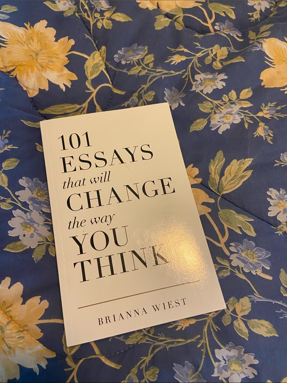 White Paperback - 101 Essays That Will Change the Way You Think